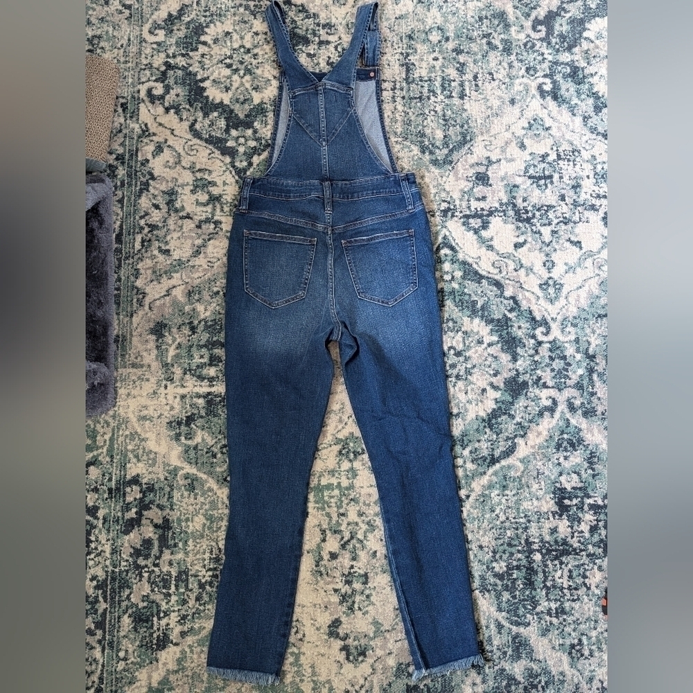 Madewell Roadster Blue Jean Overalls Size M - Picture 9 of 12